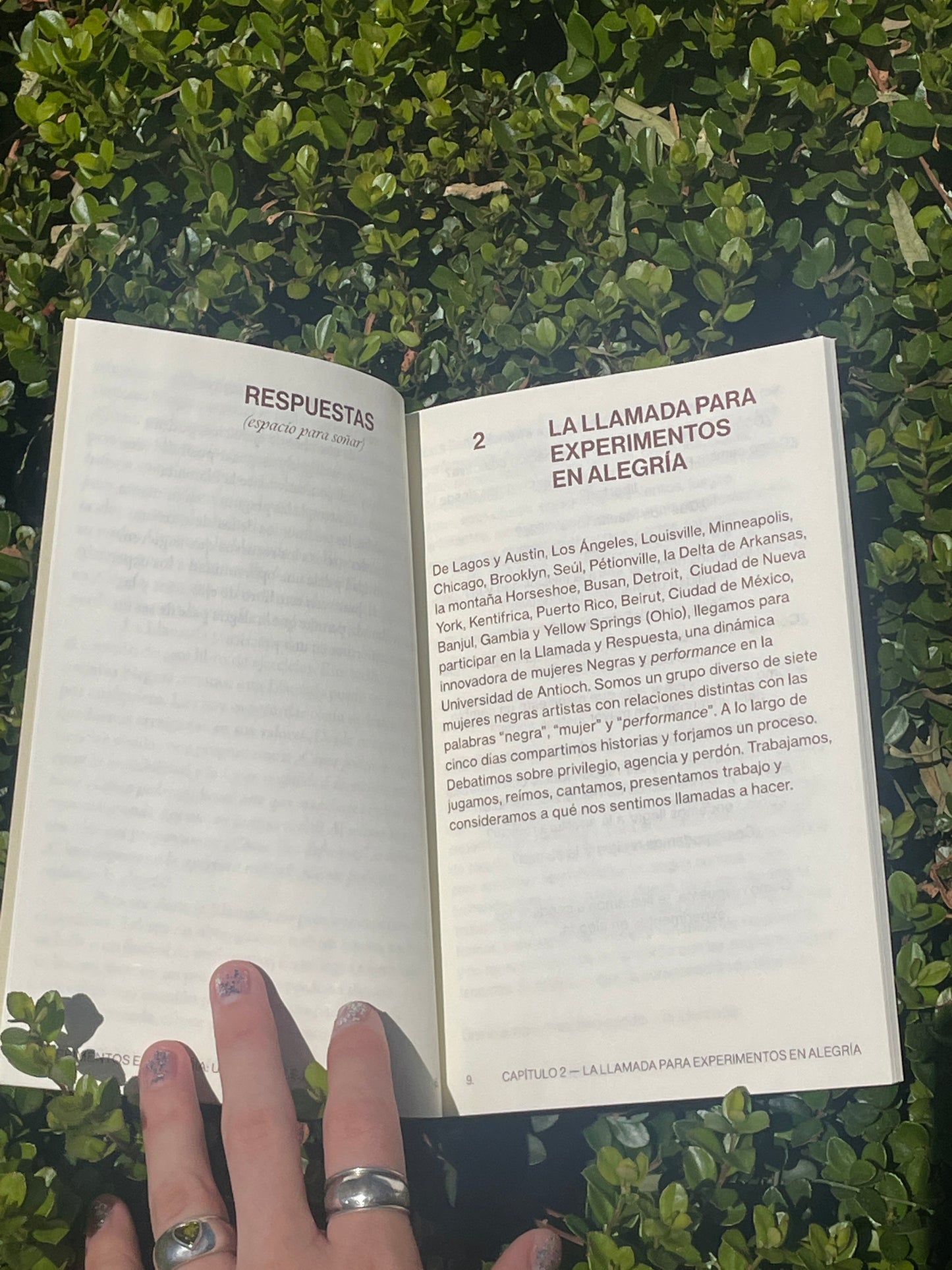 Experimentos en Alegría: un libro de ejercicios