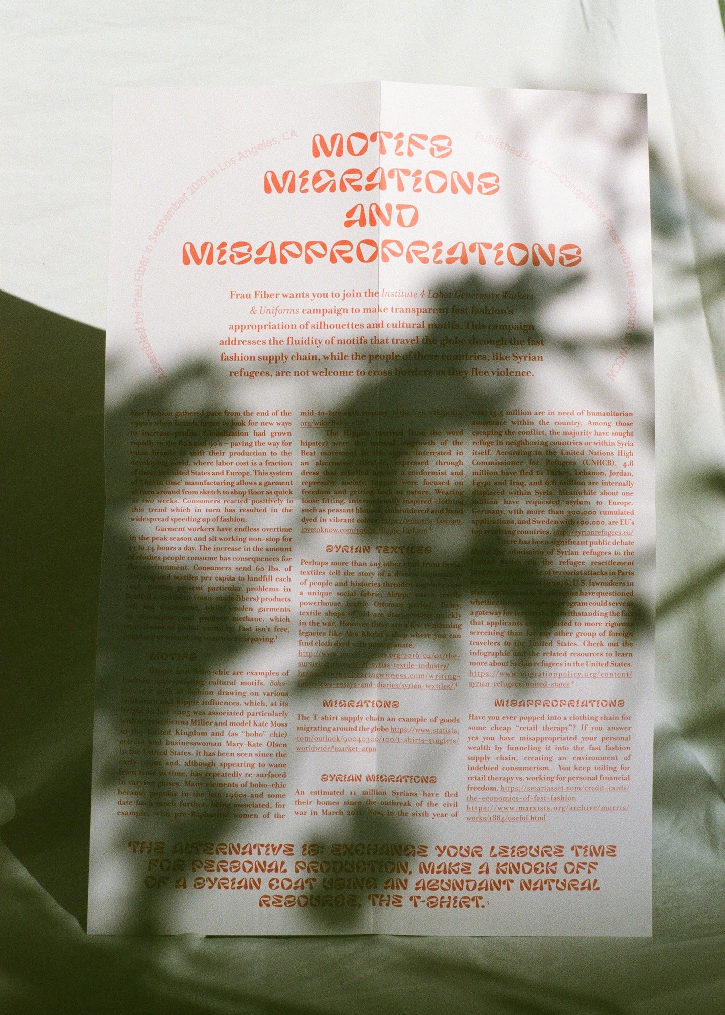 Motifs, Migrations and Misappropriations