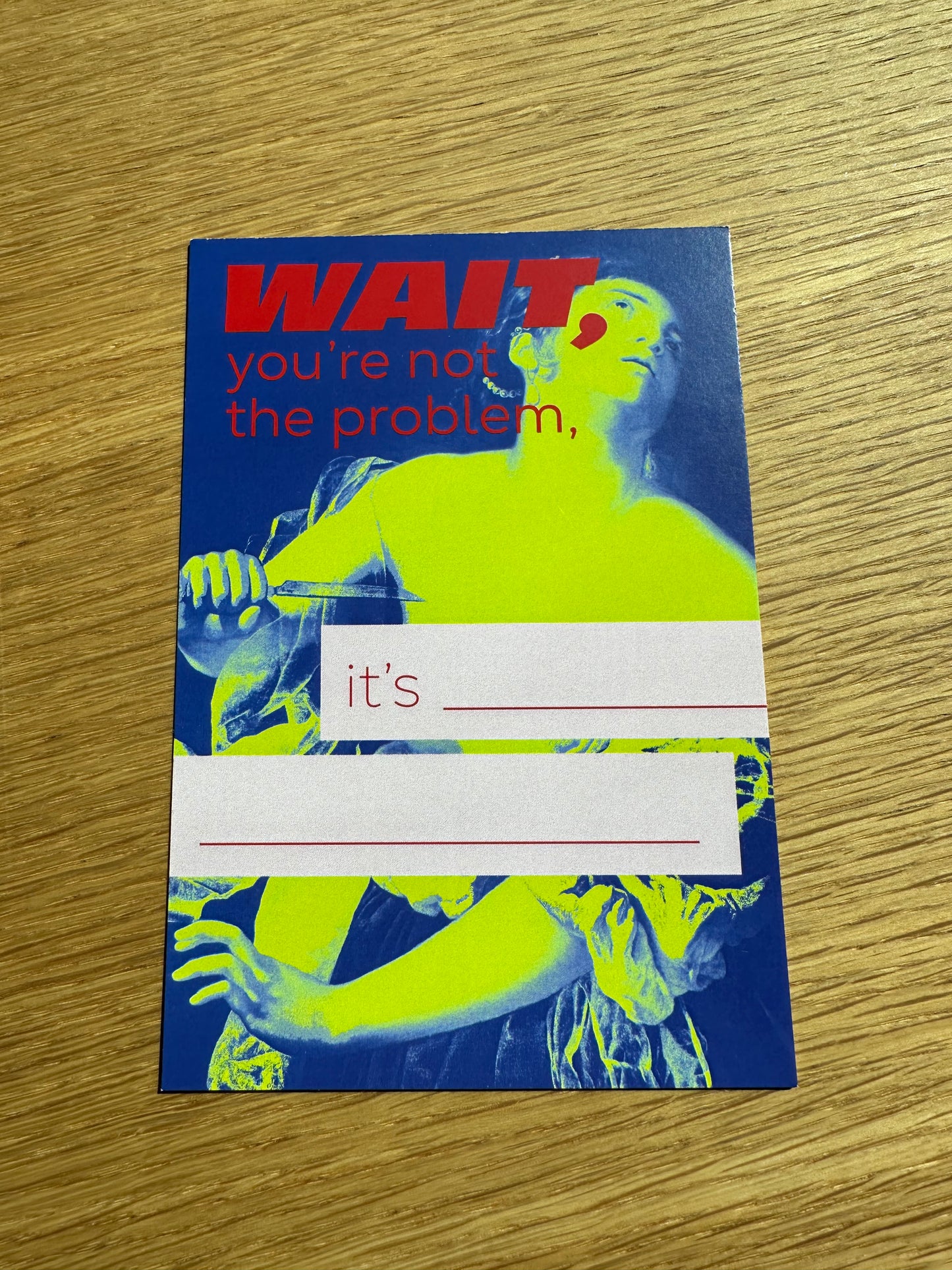 Guerrilla Girls-Inspired Sticker + Postcard Pack