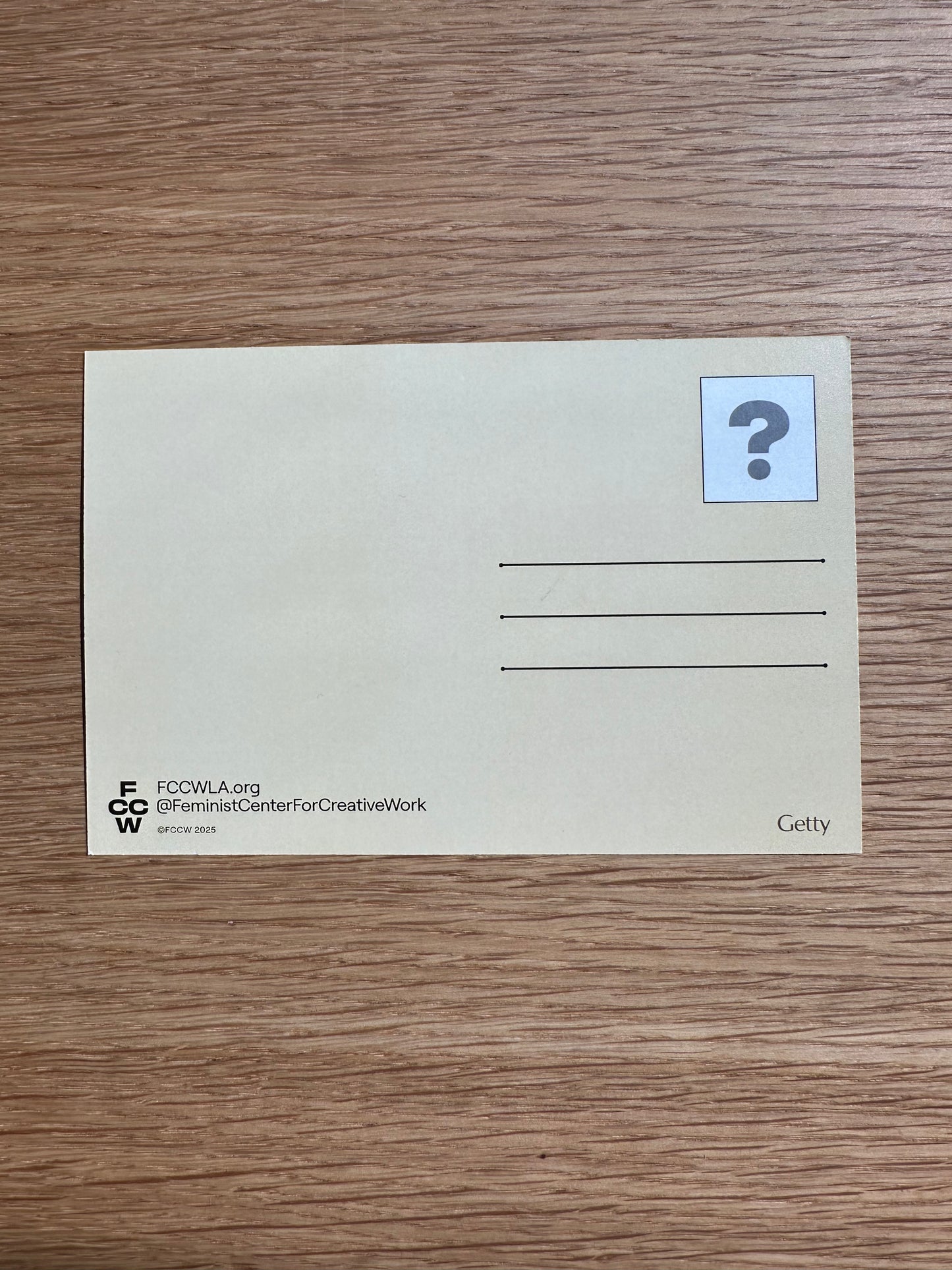 Guerrilla Girls-Inspired Sticker + Postcard Pack