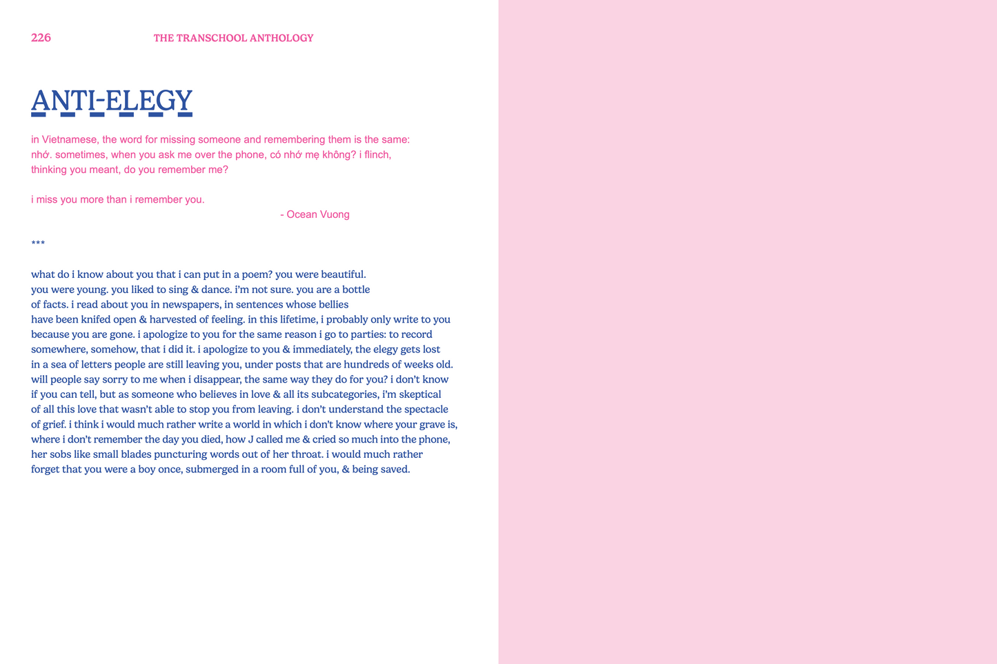 Transchool: Volume 2 Pre-Orders