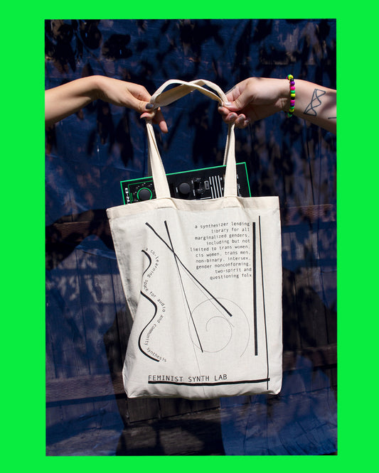 Feminist Synth Lab Library Tote